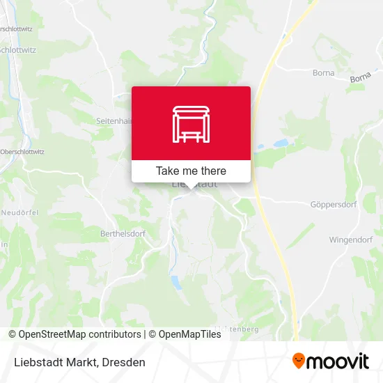 Карта Liebstadt Markt