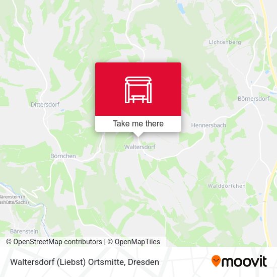 Карта Waltersdorf (Liebst) Ortsmitte