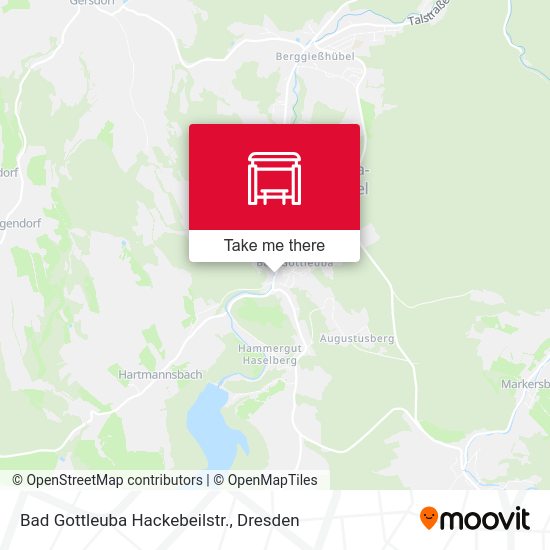 Карта Bad Gottleuba Hackebeilstr.