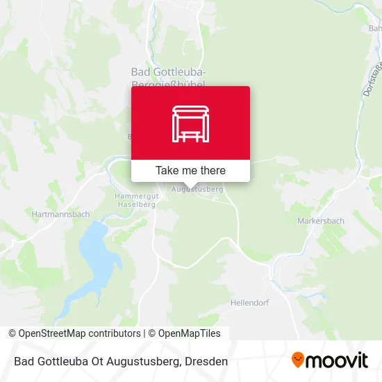 Карта Bad Gottleuba Ot Augustusberg