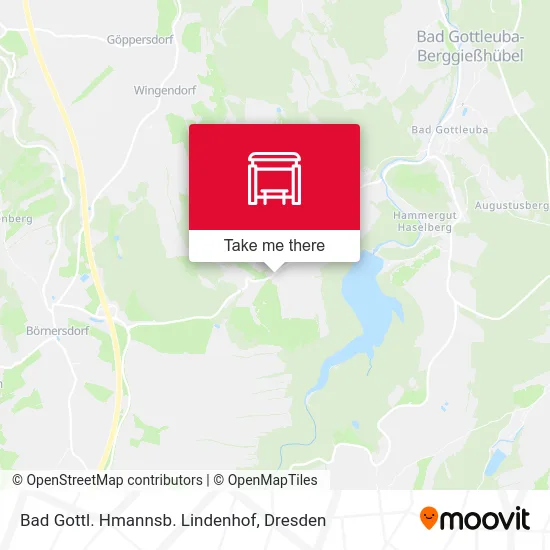 Карта Bad Gottl. Hmannsb. Lindenhof