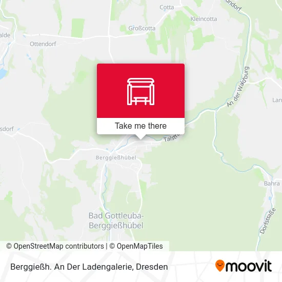 Карта Berggießh. An Der Ladengalerie