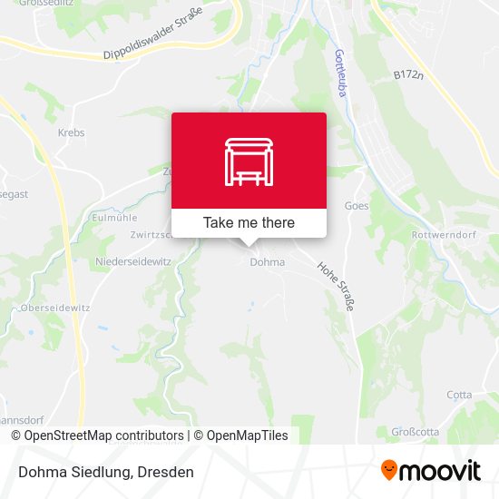 Карта Dohma Siedlung