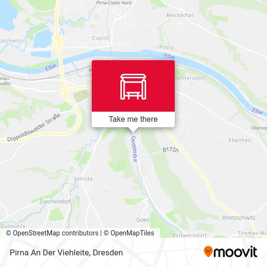 Карта Pirna An Der Viehleite