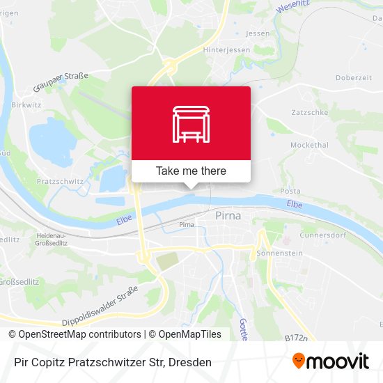 Карта Pir Copitz Pratzschwitzer Str