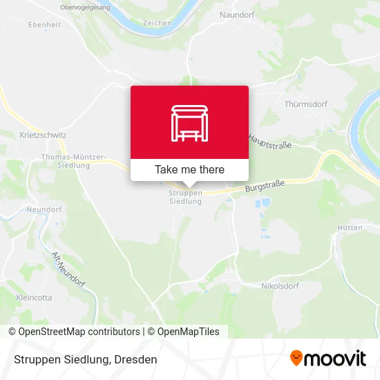 Карта Struppen Siedlung