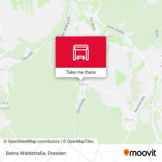 Карта Bahra Waldstraße