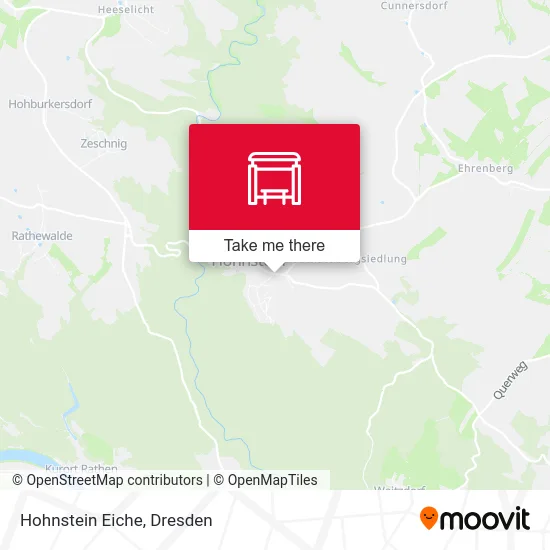 Карта Hohnstein Eiche
