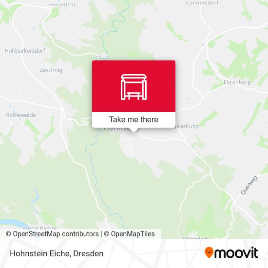 Карта Hohnstein Eiche