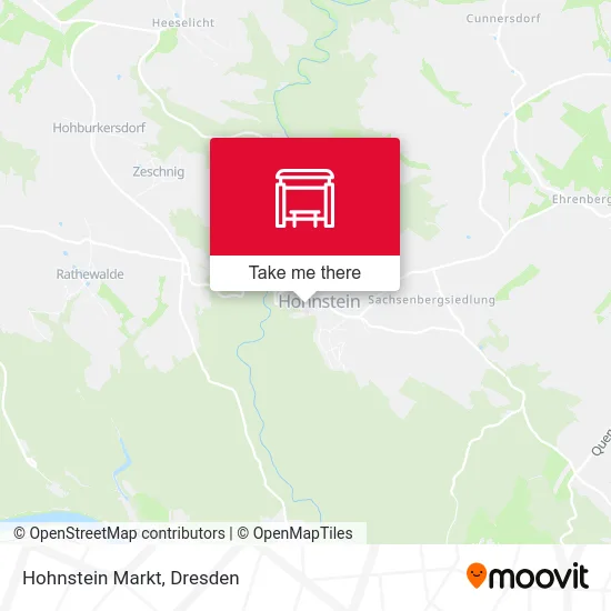 Карта Hohnstein Markt