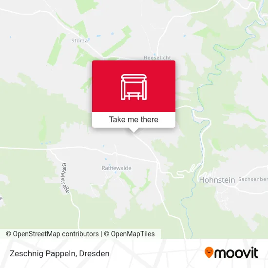 Карта Zeschnig Pappeln