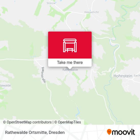 Карта Rathewalde Ortsmitte