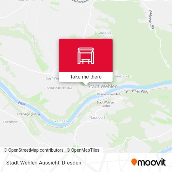 Карта Stadt Wehlen Aussicht