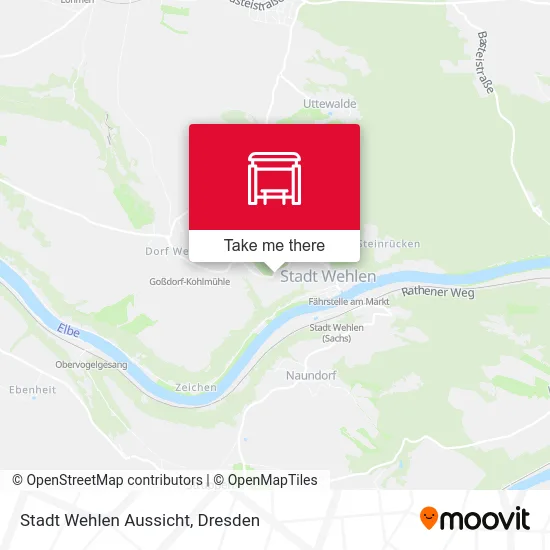 Карта Stadt Wehlen Aussicht