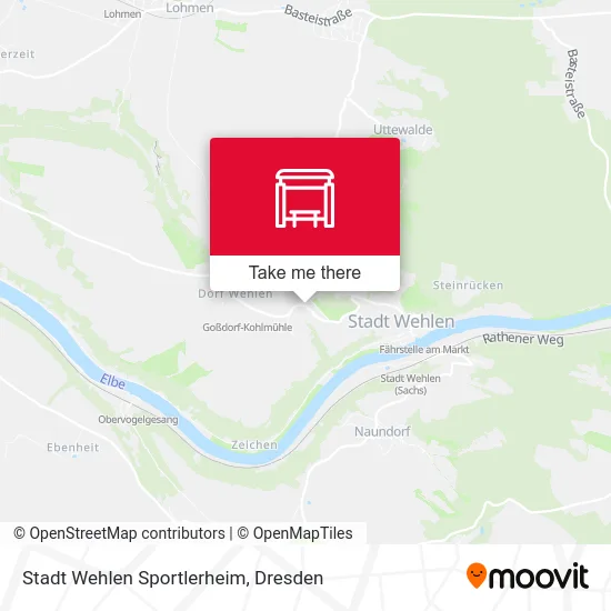 Карта Stadt Wehlen Sportlerheim