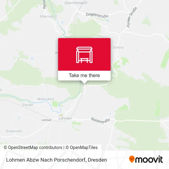 Карта Lohmen Abzw Nach Porschendorf