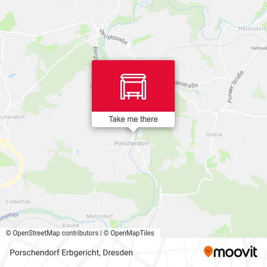 Карта Porschendorf Erbgericht