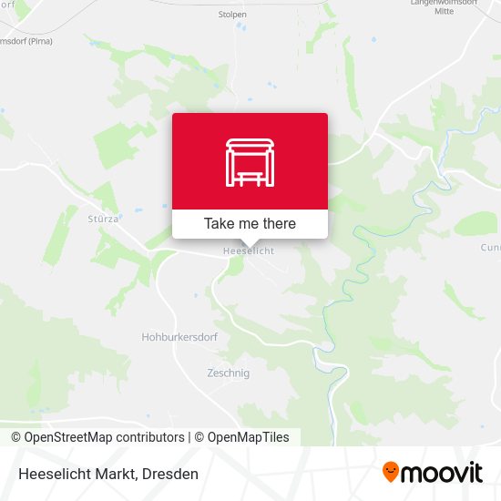 Карта Heeselicht Markt