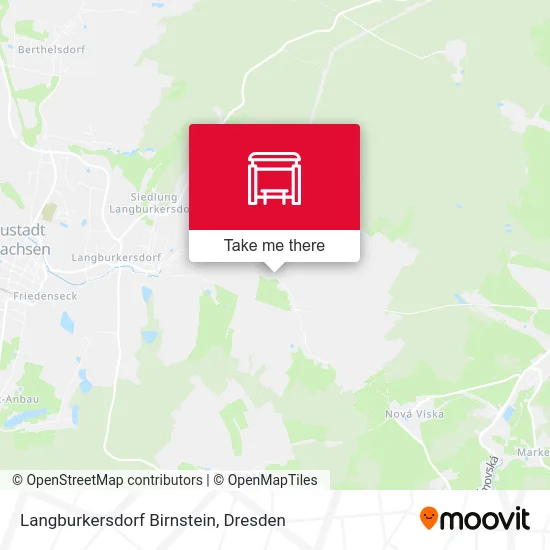 Карта Langburkersdorf Birnstein
