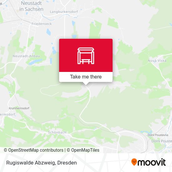 Карта Rugiswalde Abzweig