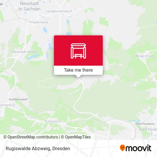 Карта Rugiswalde Abzweig