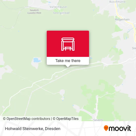 Карта Hohwald Steinwerke