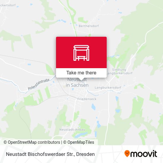 Карта Neustadt Bischofswerdaer Str.