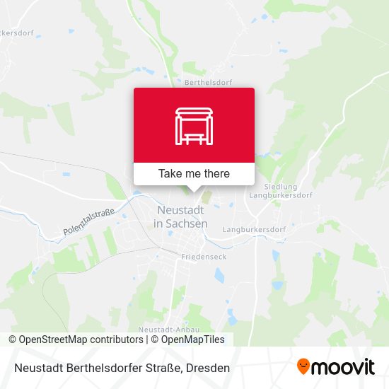 Карта Neustadt Berthelsdorfer Straße