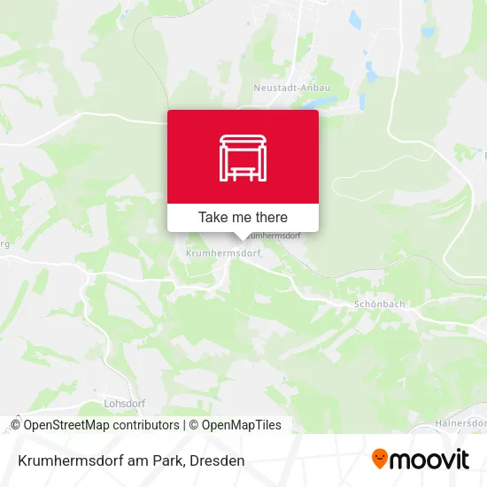 Krumhermsdorf am Park map
