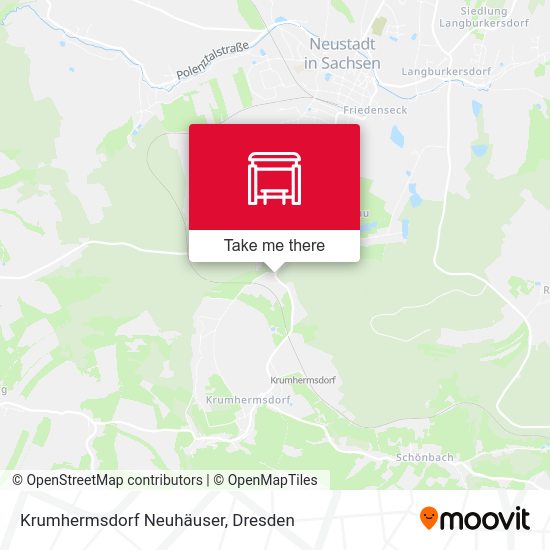 Карта Krumhermsdorf Neuhäuser