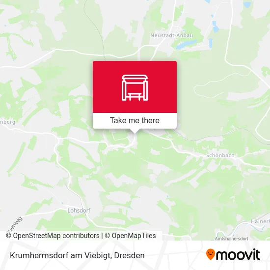 Карта Krumhermsdorf am Viebigt