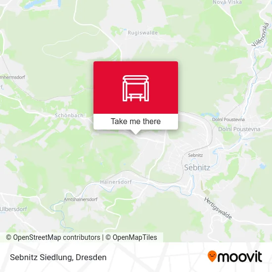 Карта Sebnitz Siedlung