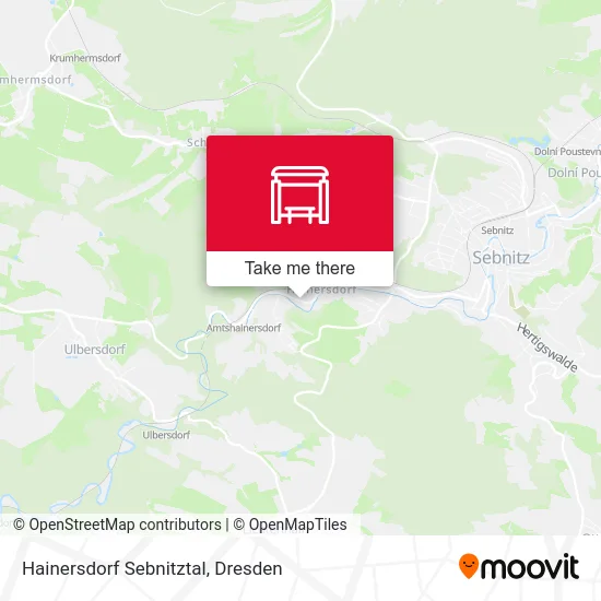 Карта Hainersdorf Sebnitztal