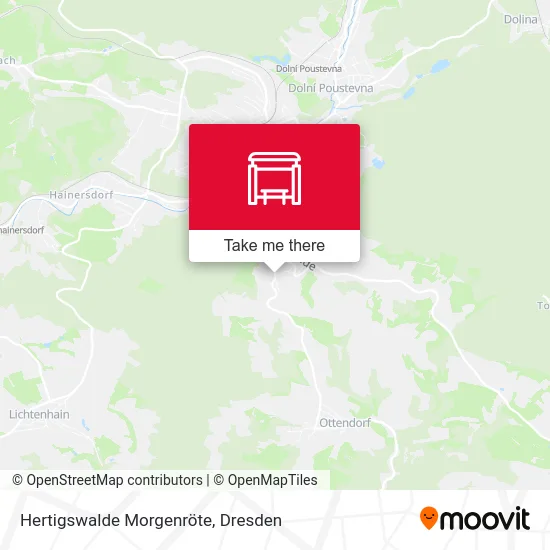 Карта Hertigswalde Morgenröte