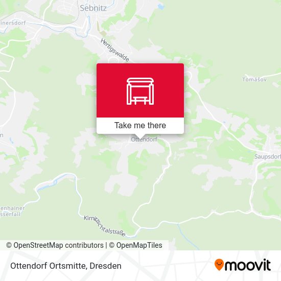Карта Ottendorf Ortsmitte