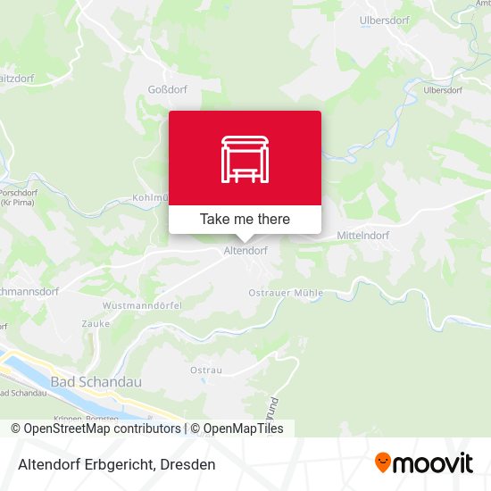 Карта Altendorf Erbgericht