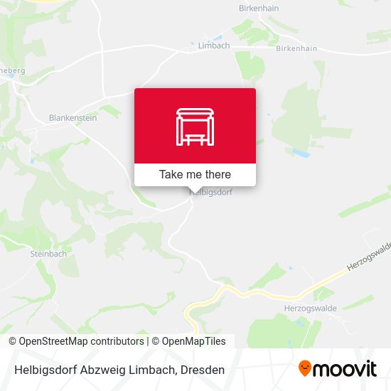 Карта Helbigsdorf Abzweig Limbach
