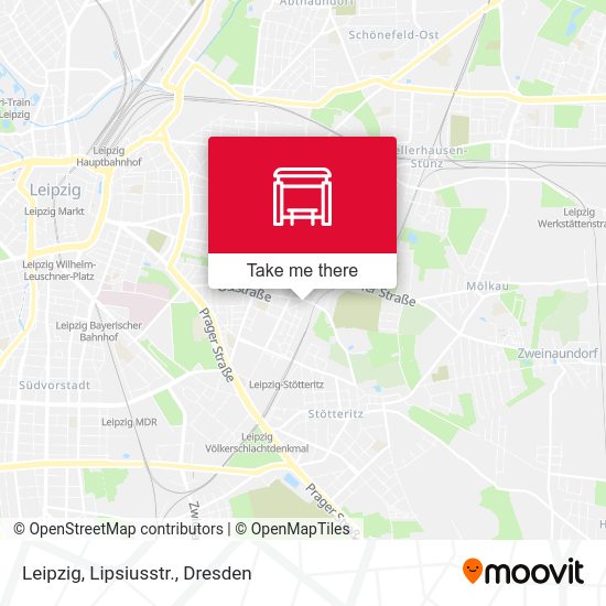 Карта Leipzig, Lipsiusstr.
