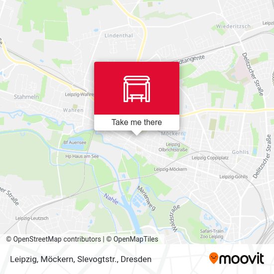 Карта Leipzig, Möckern, Slevogtstr.