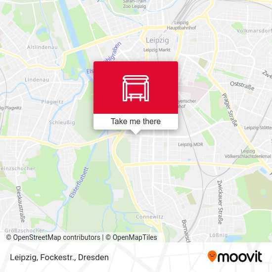 Карта Leipzig, Fockestr.