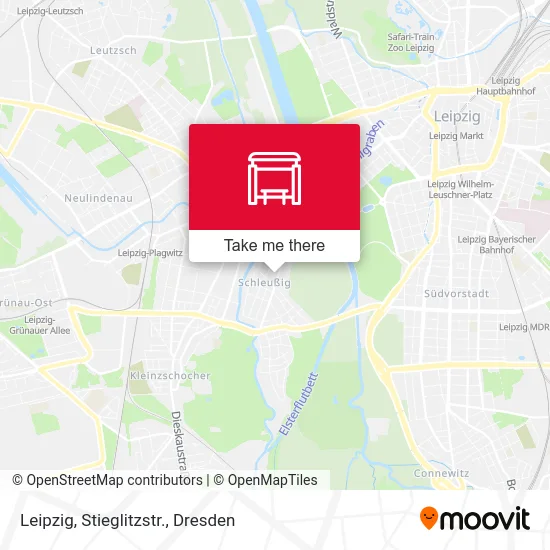 Карта Leipzig, Stieglitzstr.