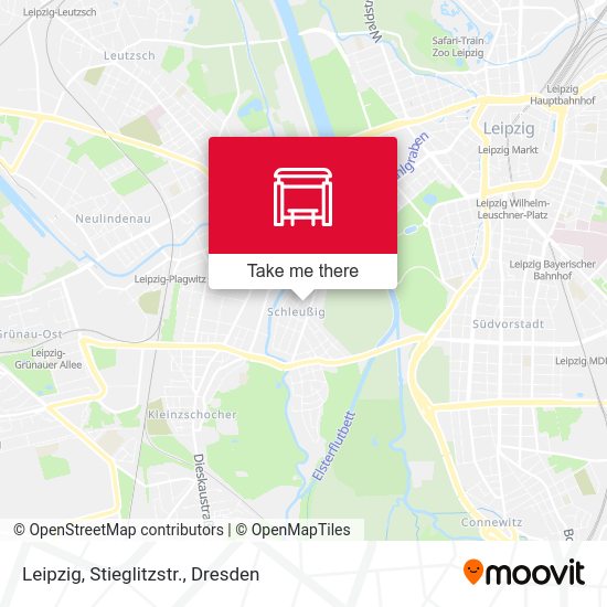Карта Leipzig, Stieglitzstr.