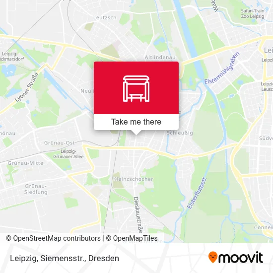 Leipzig, Siemensstr. map