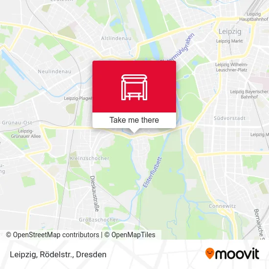 Карта Leipzig, Rödelstr.