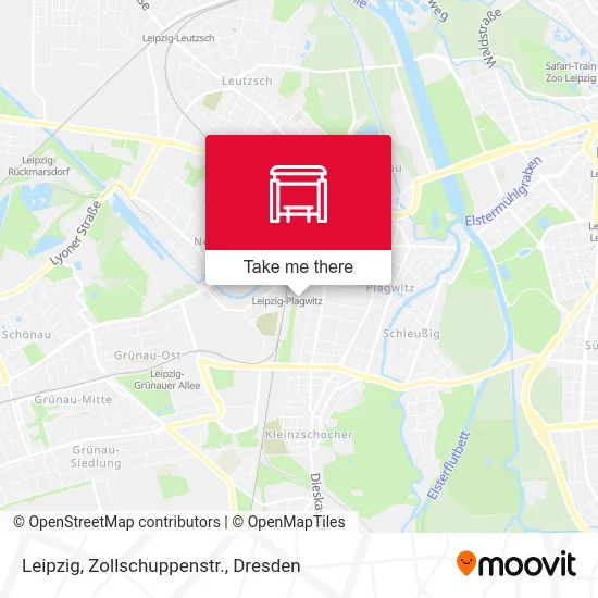 Карта Leipzig, Zollschuppenstr.
