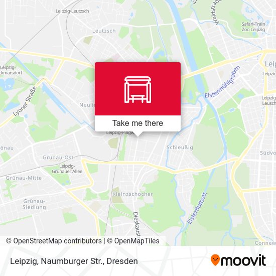Карта Leipzig, Naumburger Str.