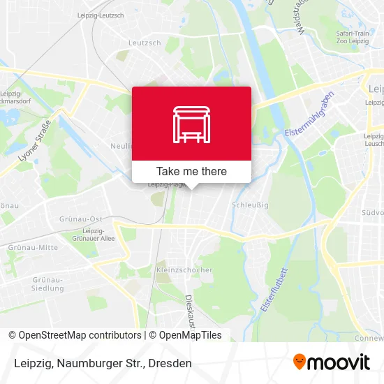 Карта Leipzig, Naumburger Str.