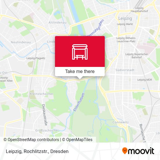 Карта Leipzig, Rochlitzstr.