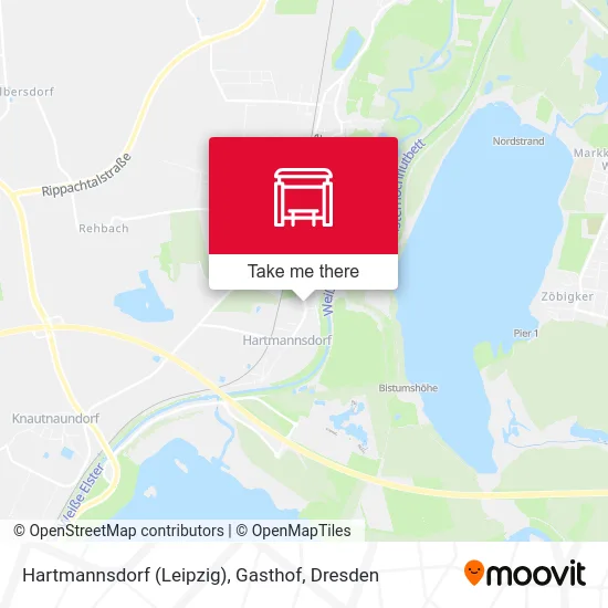 Карта Hartmannsdorf (Leipzig), Gasthof