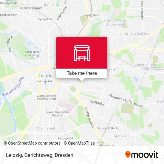 Карта Leipzig, Gerichtsweg